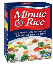 Minute Rice® - Premium Instant Long Grain White Rice.