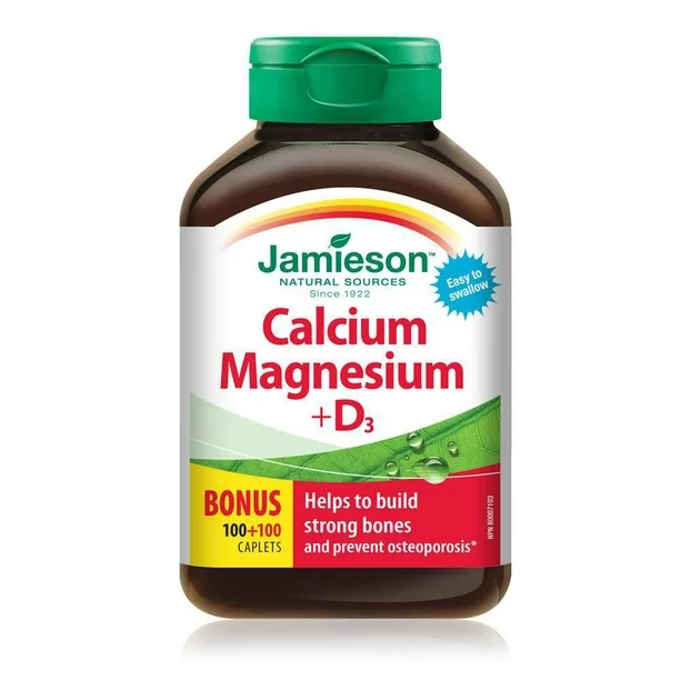 Jamieson™- Calcium Magnesium Vitamina D3