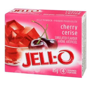 JeLL-O - Gelatina Instantánea de cereza 85g
