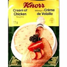 Crema de Pollo Knorr.