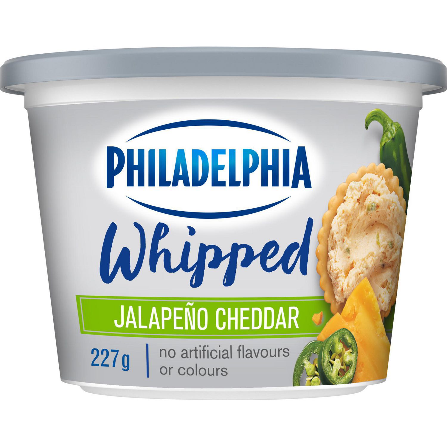 Queso crème Philadelphia Fouetté Jalapeno et Cheddar