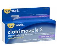 Sunmark - Clotrimazole 3 Vaginal Antifungal Cream.