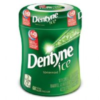 Dentyne Ice - Spearmint, Sugar Free Gum, 1 bottle (60 pieces)