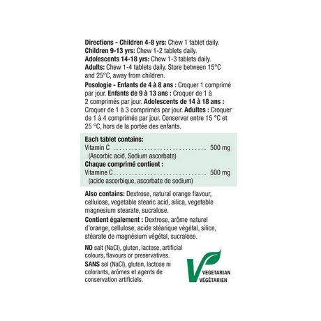 Jamieson™ Chewable Vitamina C