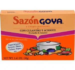 Sazón Goya - Culantro y Achiote.