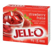 Jell-O - Strawberry Jelly Powder, Gelatin Mix 
