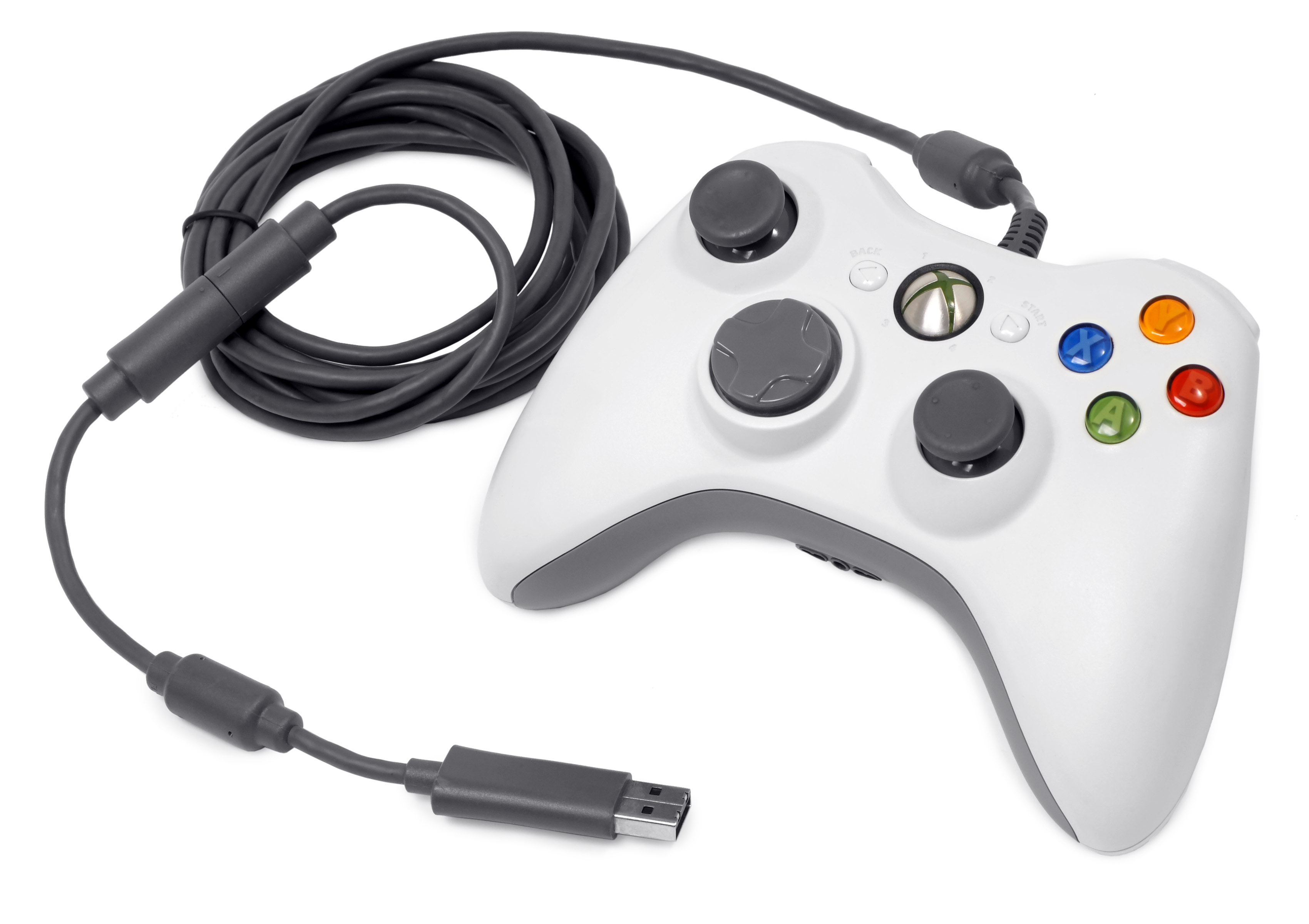 Mando con Cable para Xbox 360.