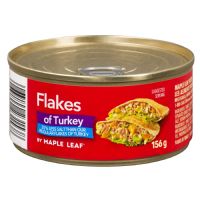 Flakes of Turkey with Less Salt by Maple Leaf
