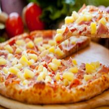 Pizza Hawiana Familiar