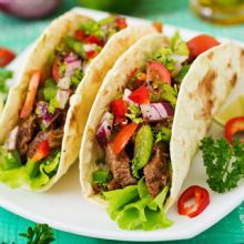 Tacos carne de res