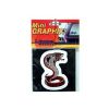 Calcamonia para Auto - Cobra Roja.