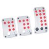 Cubre Pedales para Autos en Aluminio - Reactive Sport.