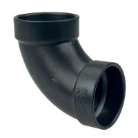 Codo de 90 grados de 3" en Plastico - Hembra