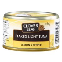 Clover LEAF® - Lemon & Pepper Flaked Light Tuna.