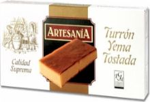 Turrón de Yema Tostada.