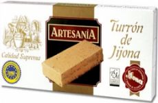 Turrón de Jijona.