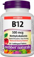 Webber Naturals® - Vitamin B12 Methylcobalamin.