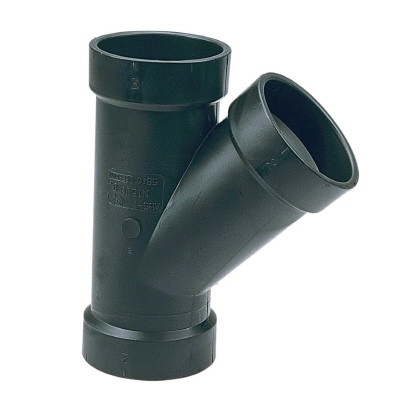Y de 45 Grados en Plastico - 1 1/2' Hembra