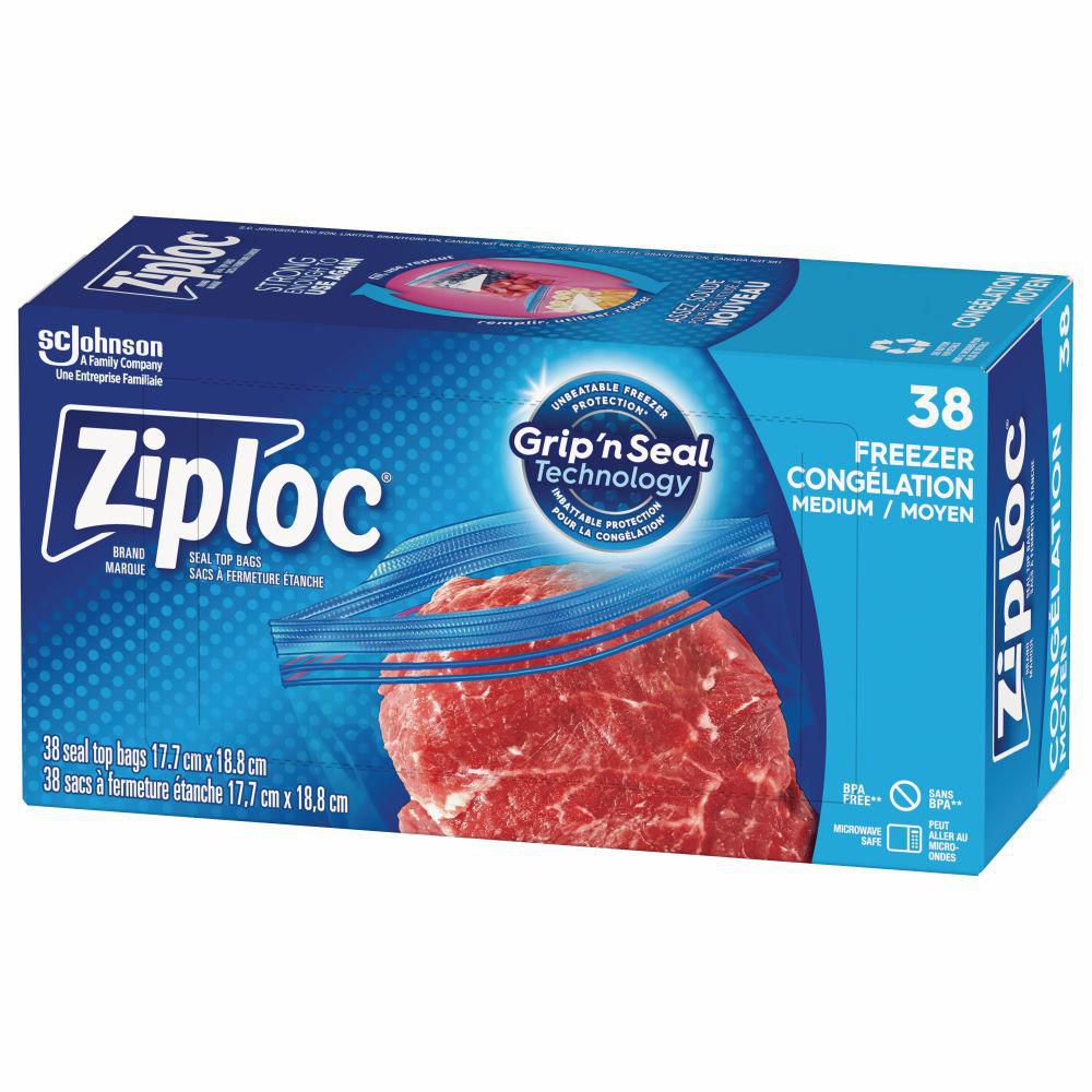 Ziploc de Congelación - Bolsas.