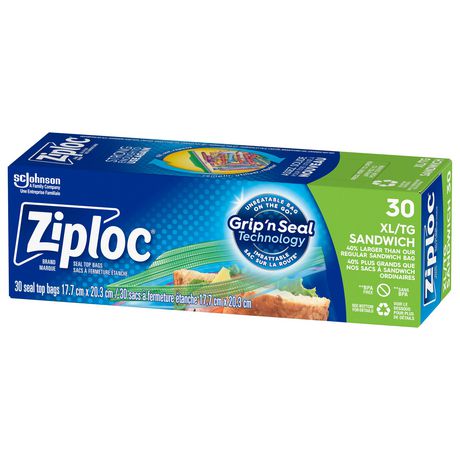 Ziploc de Nylon para Sandwich - Bolsas.